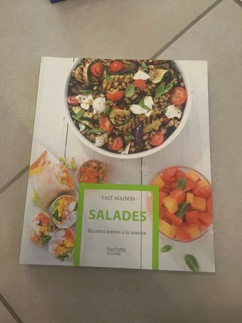 Livre de recettes Salades