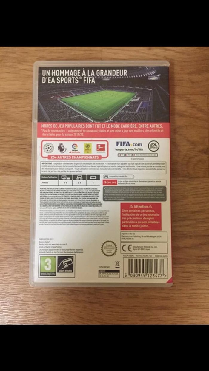 Fifa 20 Nintendo Switch - photo numéro 2