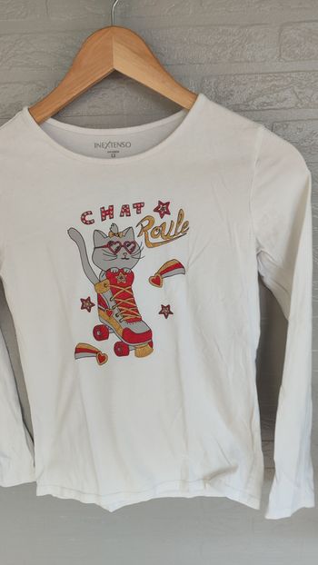 Tee shirt manches longues t 12 ans