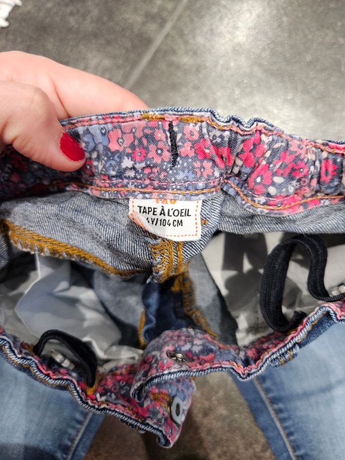 Jeans tape a l'œil 4 ans - photo numéro 2