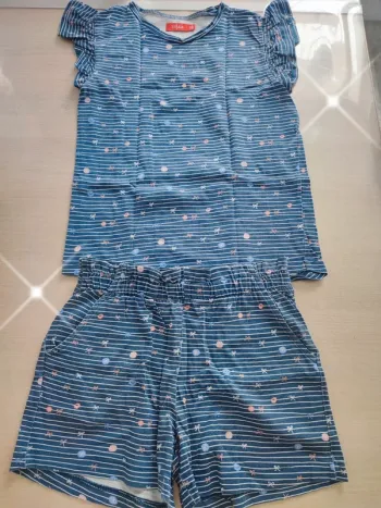 Ensemble short été fille taille 10 ans