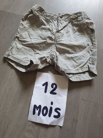 Short 12mois garçon