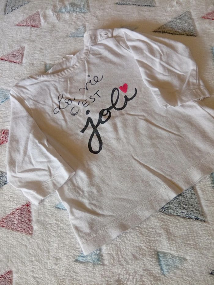 T-shirt la vie c'est jolie