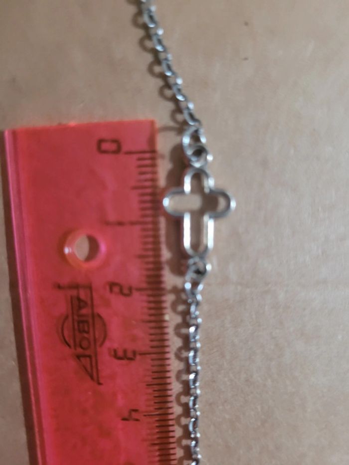 Bracelet en acier inoxydable argenté - photo numéro 3