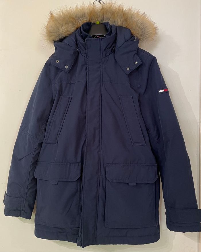 Parka Manteau Tommy Hilfiger Tommy jeans Homme taille L /40 - photo numéro 2