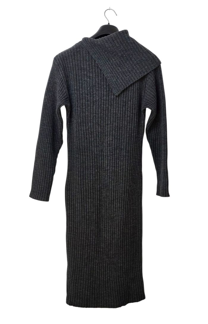 Robe hiver Promod taille 38 grise en très bon état - photo numéro 3