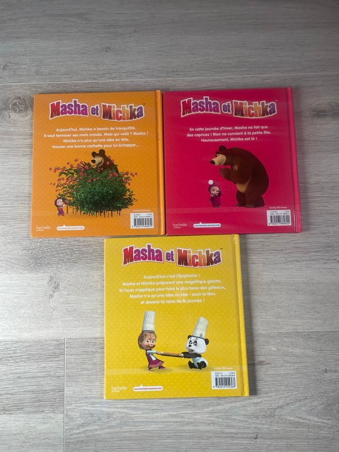 Lot de 3 livres Masha et mishka - photo numéro 2
