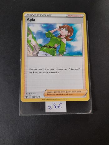 Carte Pokémon Apia 142/198