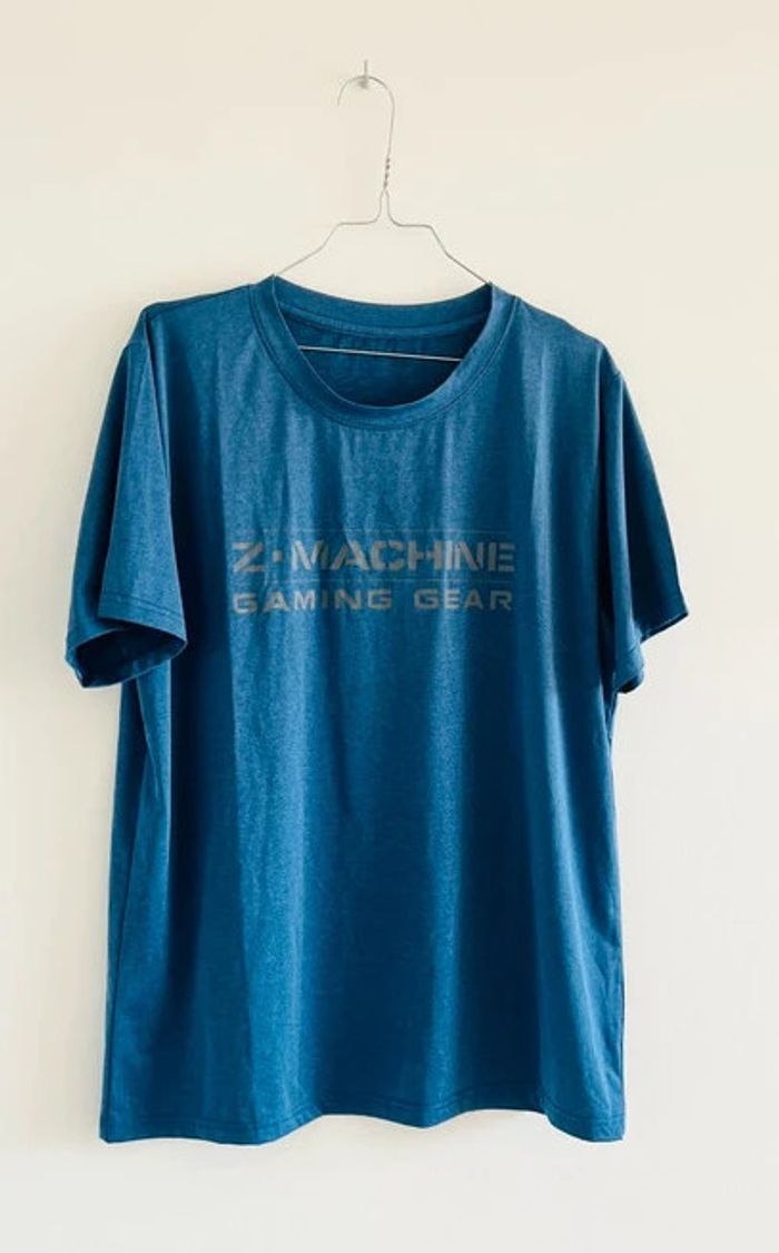 Tee shirt bleu Zalman