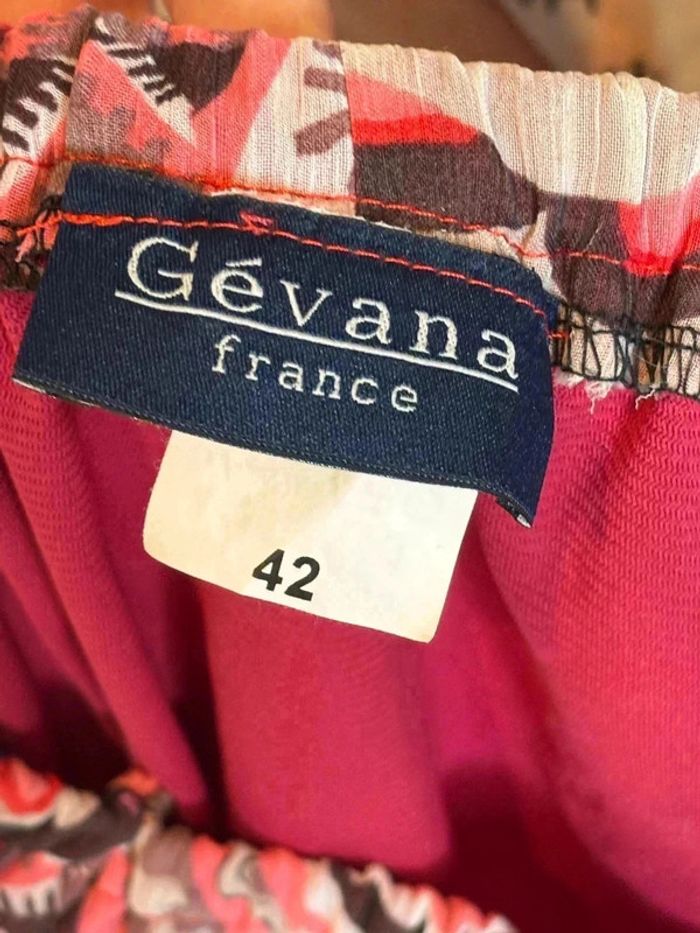Magnifique jupe taille 42 marque gevana • - photo numéro 3