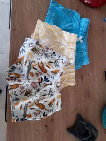 Lot de 3 short bebe