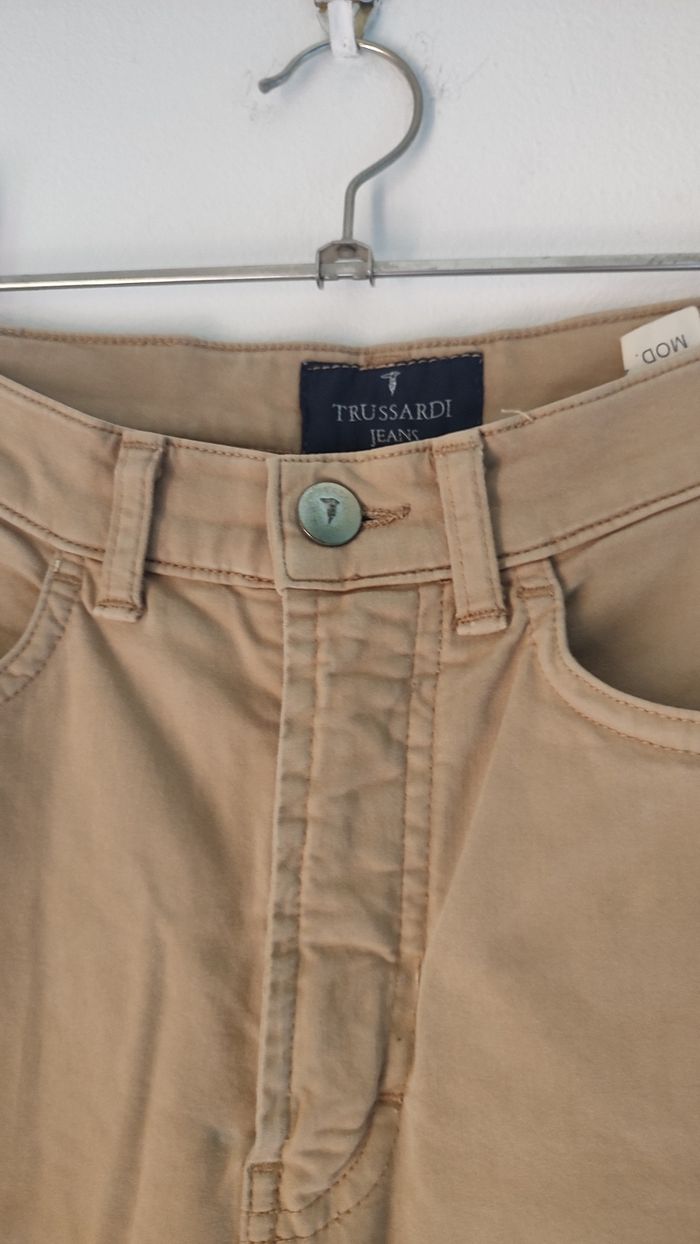 Jean Trussardi Camel taille 34 - photo numéro 6