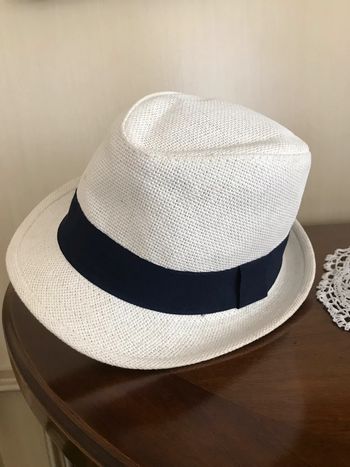 Chapeau de soleil fille blanc