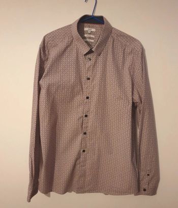 Chemise Jules en XL motif géométrique