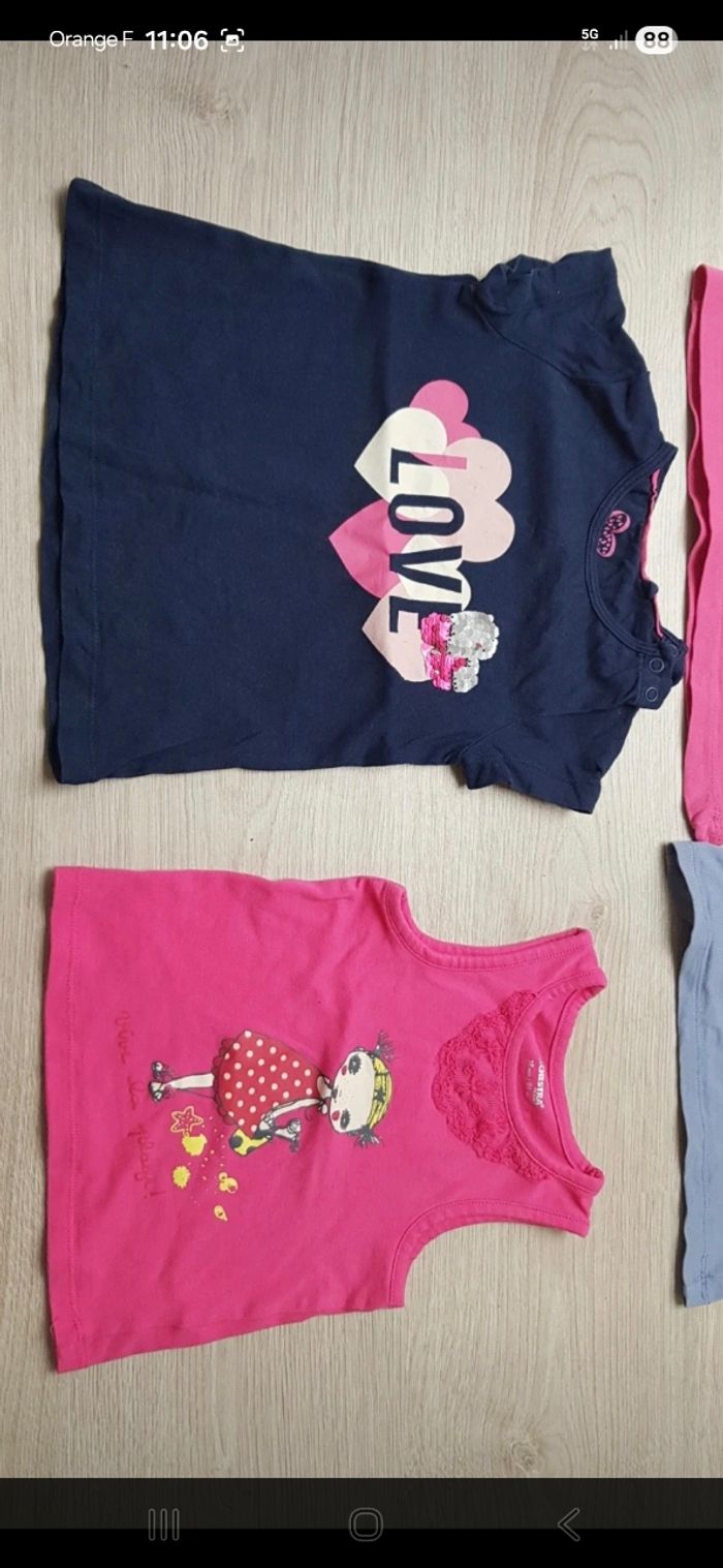 Lot tshirt - photo numéro 3