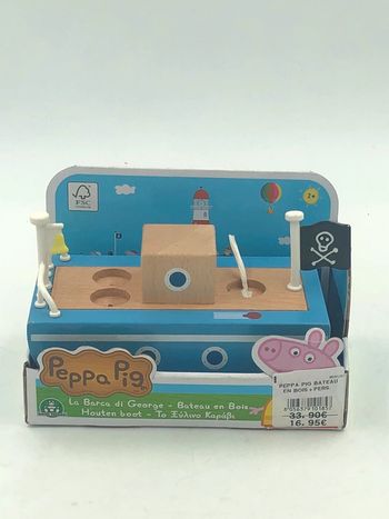 Bateau en bois Peppa Pig Giochi neuf