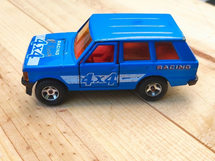 Majorette range rover bleu échelle 1/36 - photo numéro 3