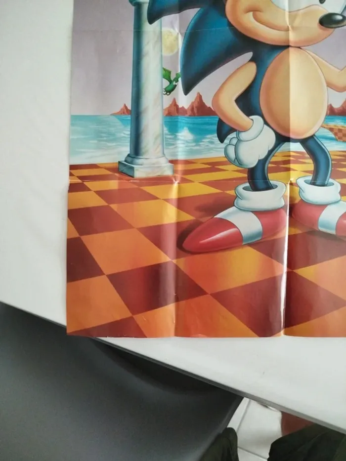 Poster sonic/ jeux Megadrive - photo numéro 7