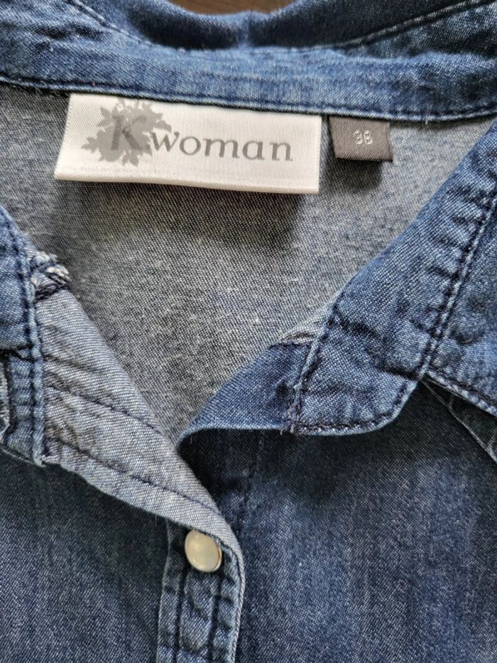 Chemise en jeans Kwoman 36 - photo numéro 6