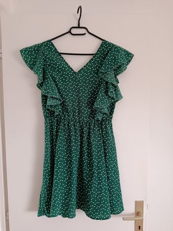 Robe verte Shein