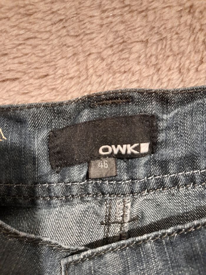 Jeans coupe droite taille 46 OWK - photo numéro 3