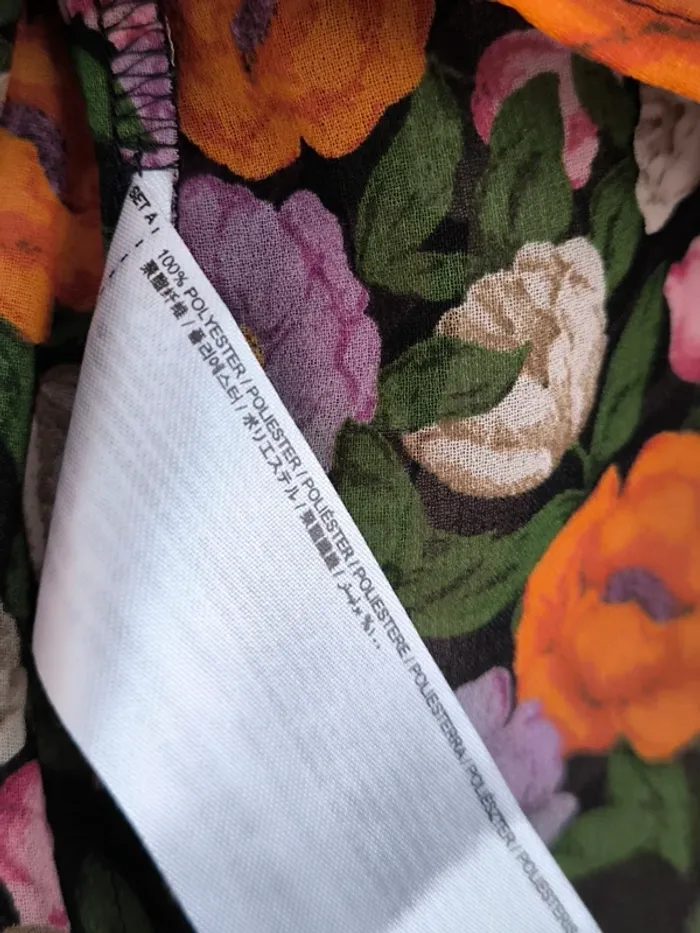 Blouse mousseline fleurie Mango 42 - photo numéro 10
