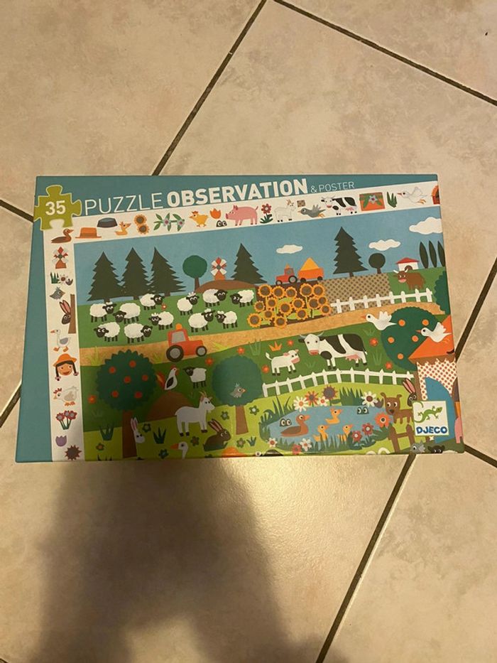 Puzzle d’observation