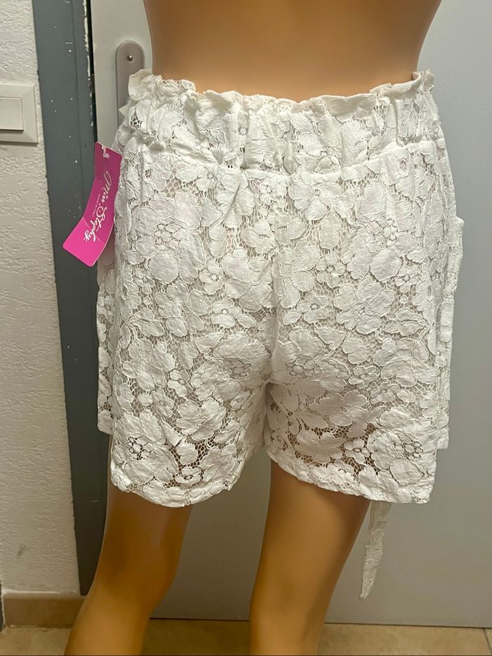 Short blanc bohème - photo numéro 6