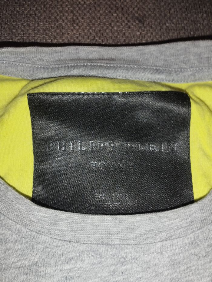 T shirt homme Philipp Plein taille L - photo numéro 3