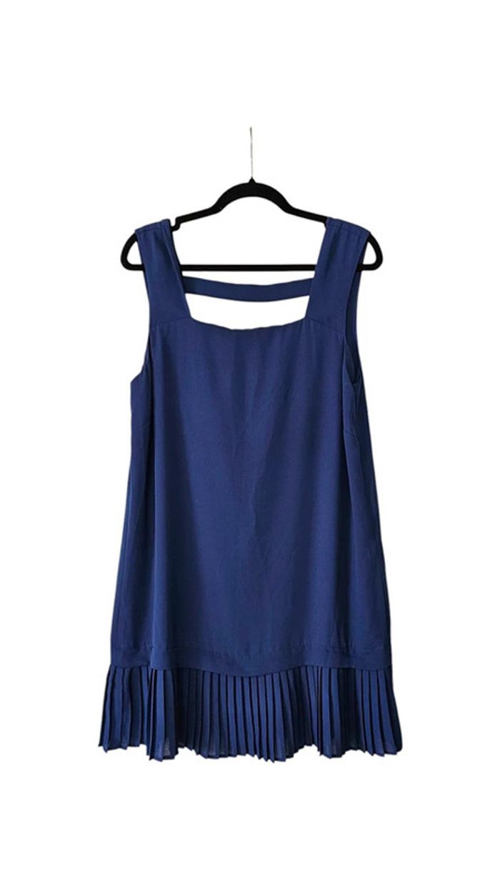 robe d'ete Naf Naf marine taille L - photo numéro 2