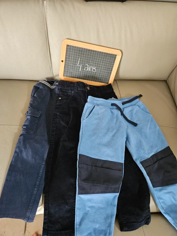 Lot 3 pantalons
