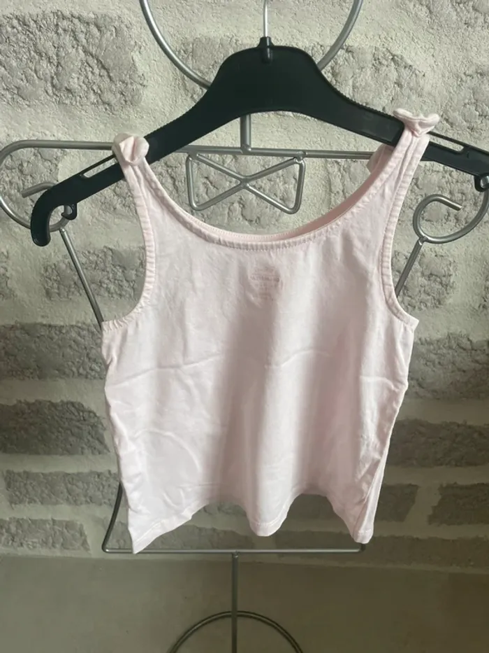 Tee shirt débardeur fille 6 ans Disney stitch croc top - photo numéro 2
