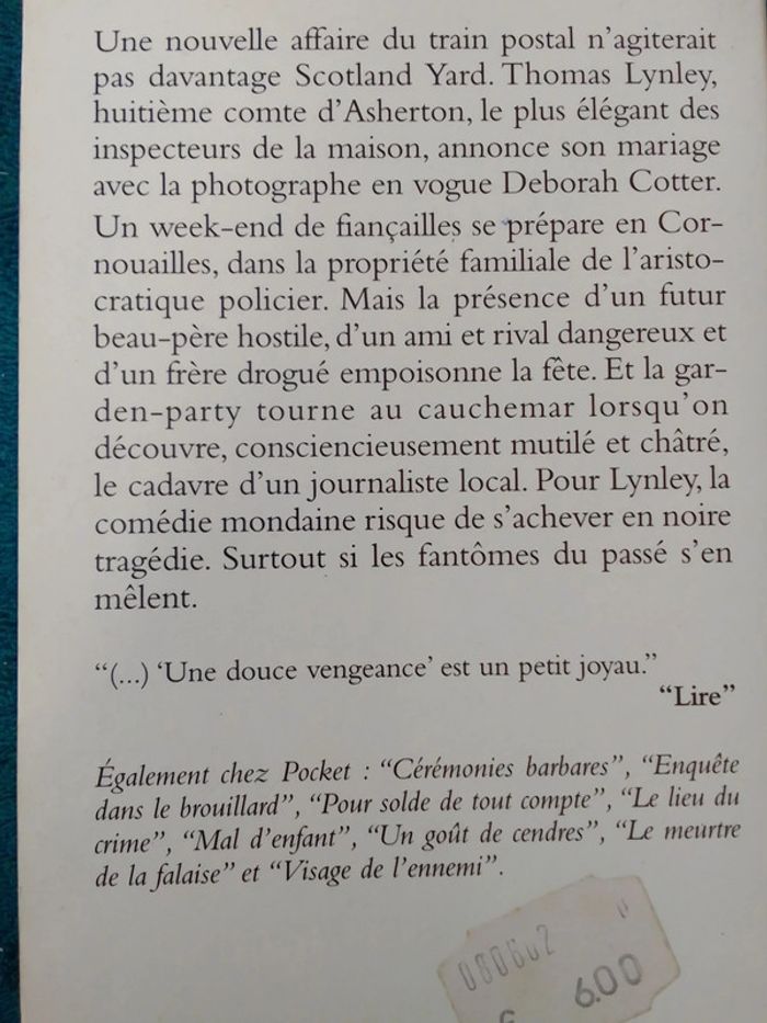 Elizabeth George - Une douce vengeance - photo numéro 3