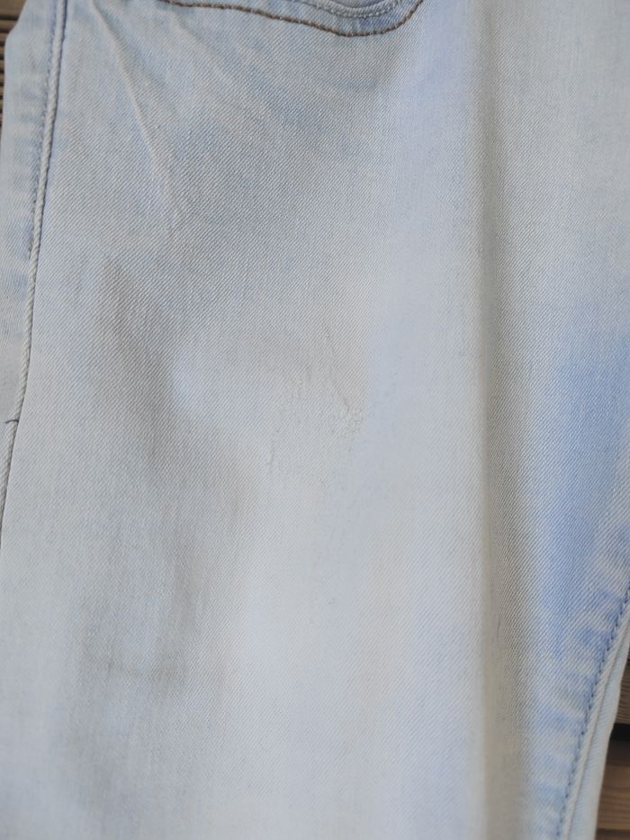 Jean Troué Bleu Clair Femme – Taille S/36  – Coupe Skinny – Look Tendance Y2K - photo numéro 5