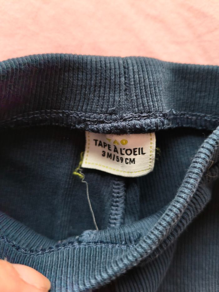Pantalon mixte TAO bleu foncé 59 cm - photo numéro 3
