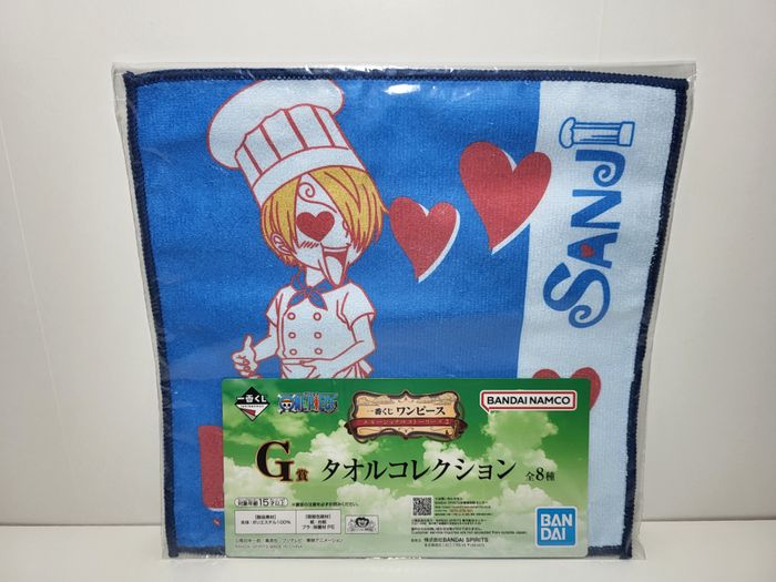 Ichiban Kuji G One Piece Emotional Stories 2 Serviette Towel 25X25 Cm