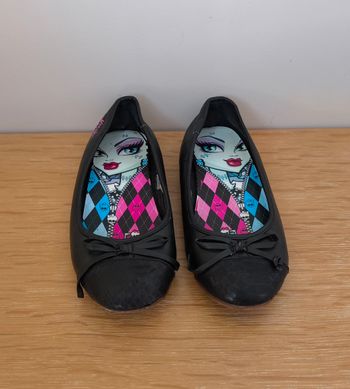 🌸 Ballerines - Monster High - Noir - P34 🌸