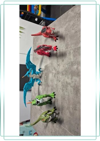 Lot de dinosaures musicaux
