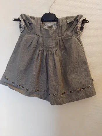 Robe sergent major fille 9mois neuf