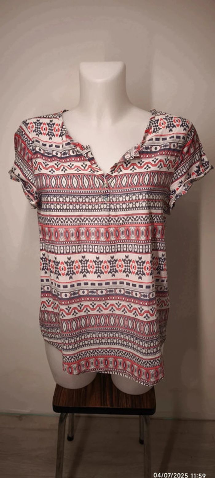 T-shirt United Color of Benetton Femme M Bohême