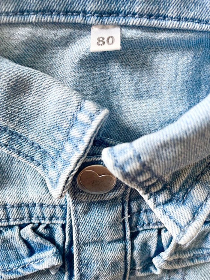 Veste en jean 18 mois - photo numéro 2