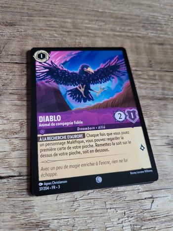 Carte Lorcana Diablo