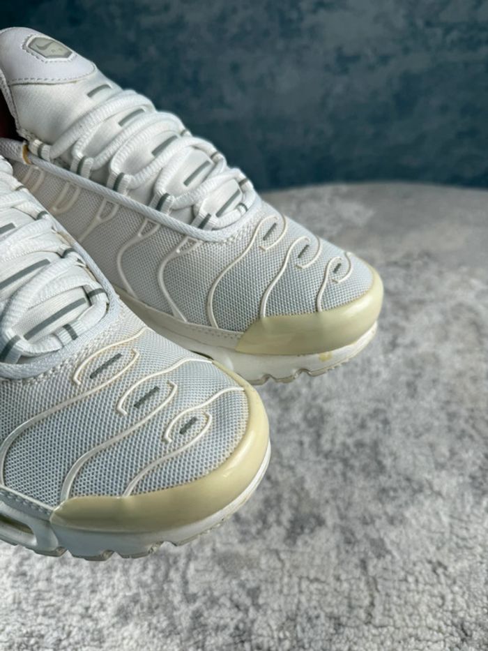 Nike Air Max Plus TN 1 White Pure Platinium - White - photo numéro 14