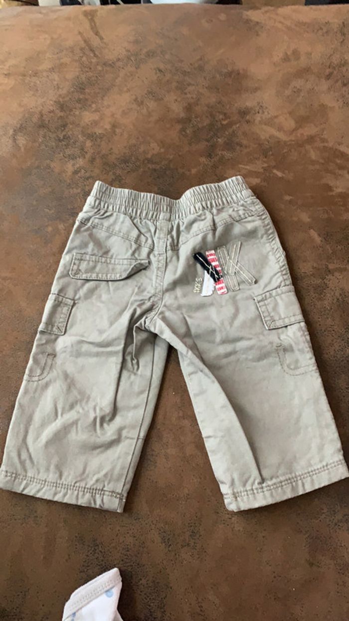 Pantalon IKKS gris 3 mois - photo numéro 2