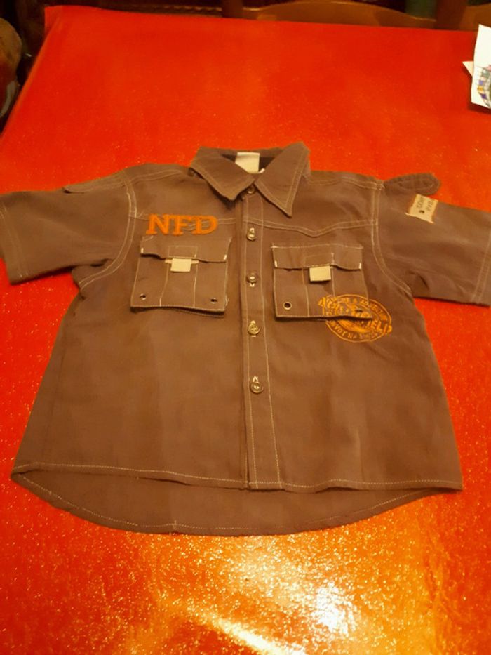 Chemise manche courte taille 4ans