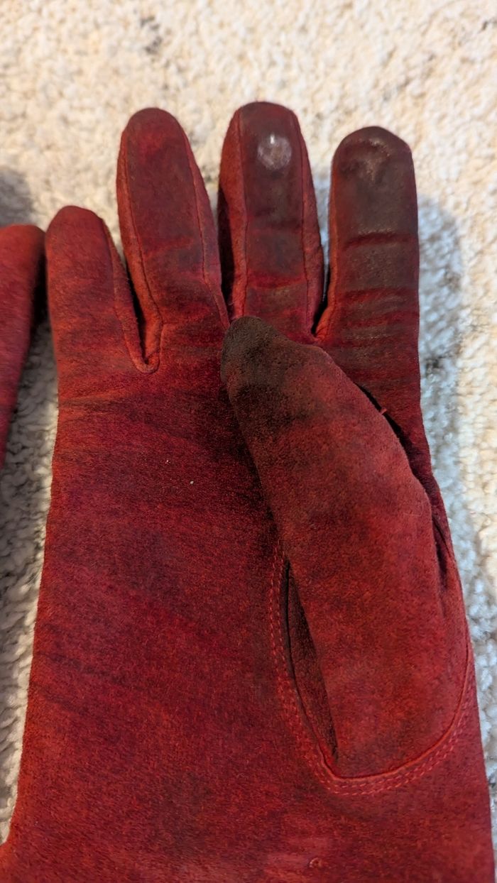 Gant bordeaux - photo numéro 3