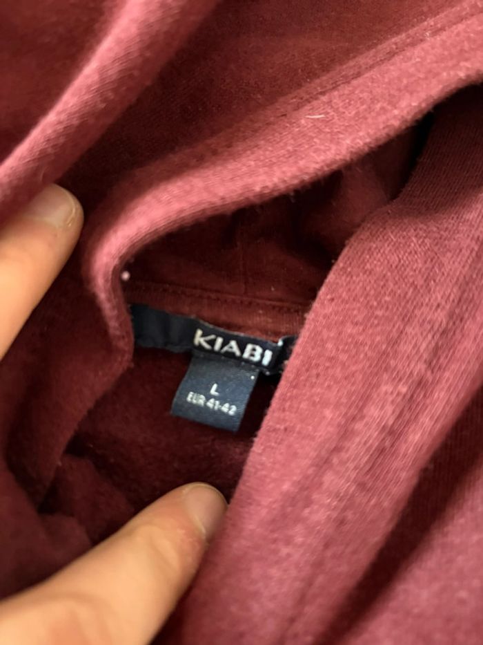 Sweat bordeaux - photo numéro 6