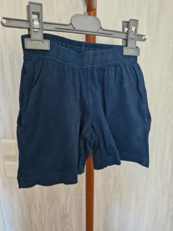 Short garçon 3 ans Energetics bleu marine coton