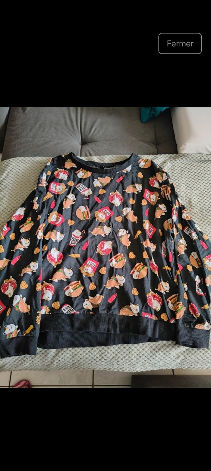 Sweat shirt femme