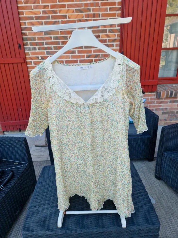 Robe tunique été en soie - photo numéro 3
